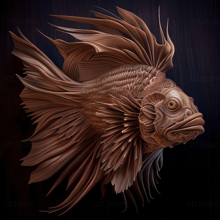 Animals Lionhead fish